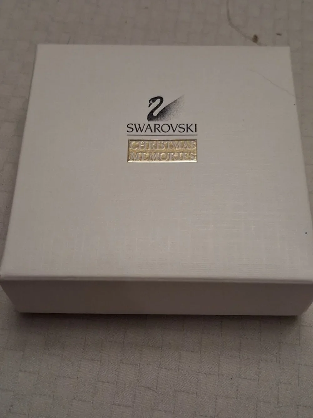 Swarovski Christmas Memories Icicle Ornament 211087 In Original Box